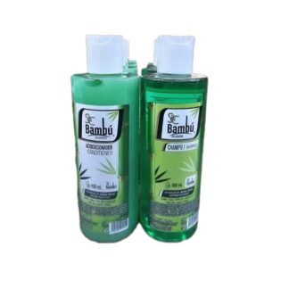 shampoo y acondicionador bamboo s&c