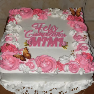 Cake cuadrado leche condensada